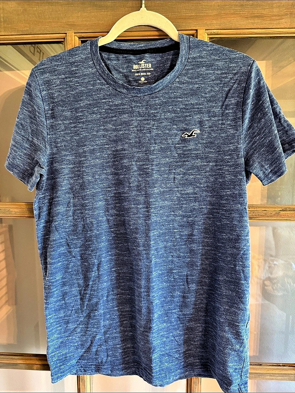 Hollister Must-Have Collection Crew Neck Tee Blue Small
